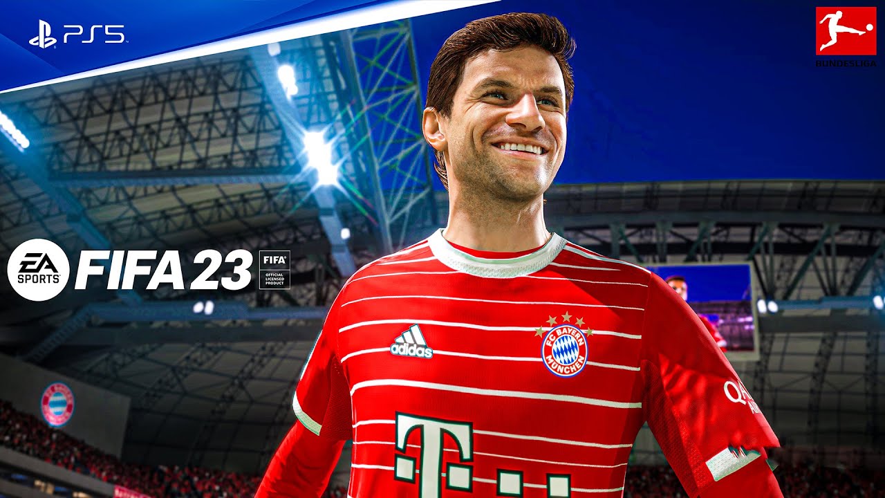 FIFA 23 - Мюнхенская "Бавария" - Дортмундская "Боруссия" - Бундеслига 22_23 Der Klassiker _ PS5™