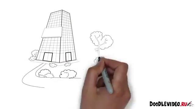 Рисованное видео Doodle видео смотреть онлайн