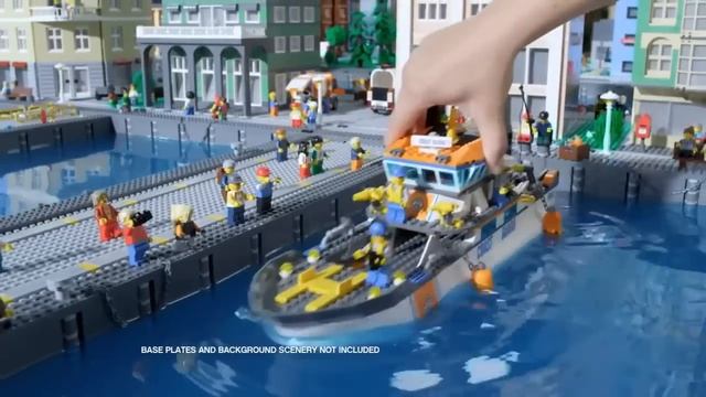 Lego City Coast Guard Helicopter 60013 Coast Guard Patro (мультик) смотреть онлайн
