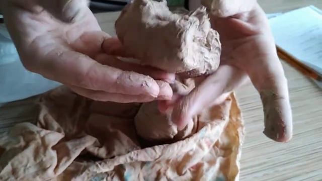 Подготовка глины к лепке, приготовление глины, хранение глины. смотреть онлайн