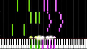 Легкая песня на фортепиано "КОСАРИ НА ЛУГУ"  + НОТЫ ● Пианинко