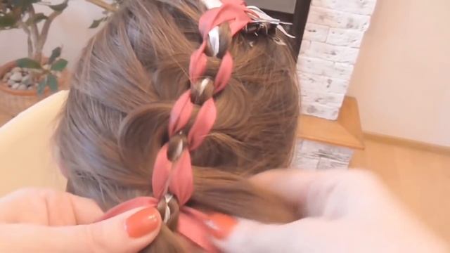 Косы с косичками Косы для девочки курс петения кос hair tuturial смотреть онлайн