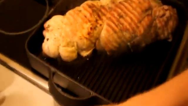 Рулет из свиной шеи Поркетта Porchetta