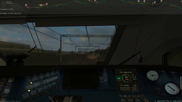 От Москвы-Смоленской до Кубинки-I на ЭП2Д // ZD Simulator смотреть онлайн