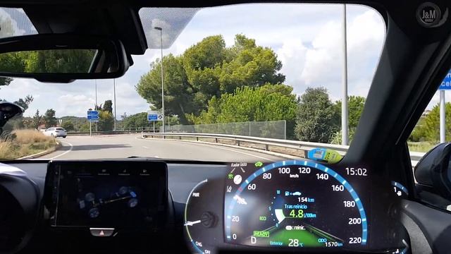 Toyota Yaris Cross 2021 Hybrid | Prueba autopista | Consumo | 120H AWD-i | ECO | POV смотреть онлайн