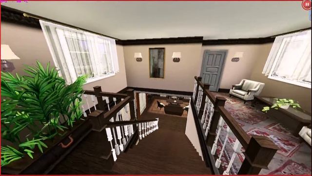 The Sims 3.Small cozy lodge.Небольшой уютный домик. смотреть онлайн