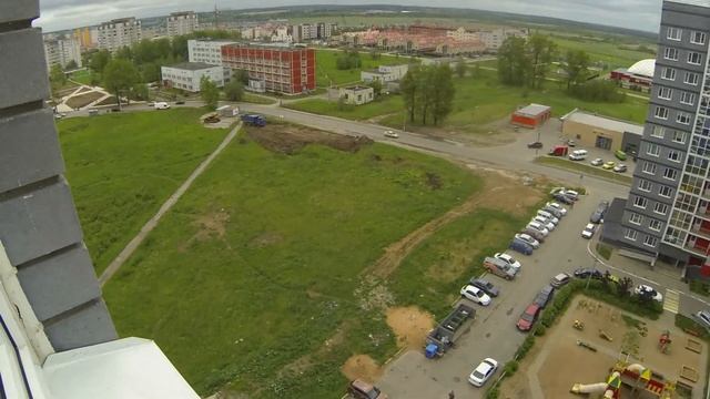 строительство сквера в Твери в Южном микрорайоне 2020-05-30 смотреть онлайн