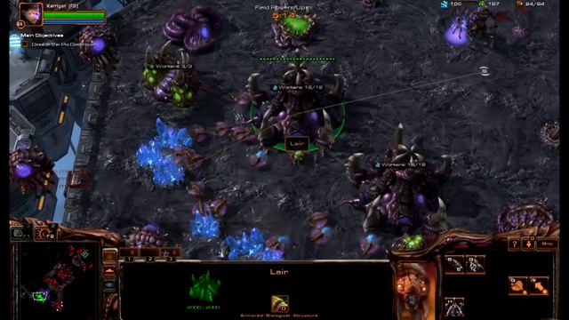 Starcraft 2 - Heart of the Swarm - Part 18 [Leviathan] смотреть онлайн