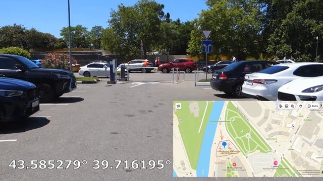 Где припарковаться возле Морпорта в Сочи.