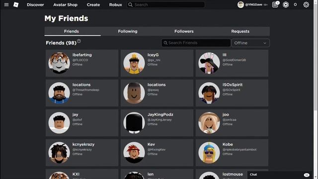 New Roblox Friend List Update #shorts смотреть онлайн