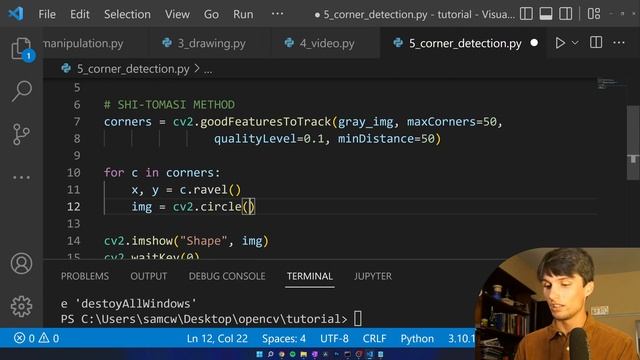 How to Detect Corners with OpenCV for Python - Beginners Tutorial #5