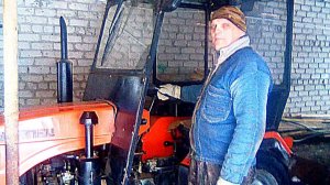 Лёгкий #запуск трактора зимой Установка #предпускового подогревателя