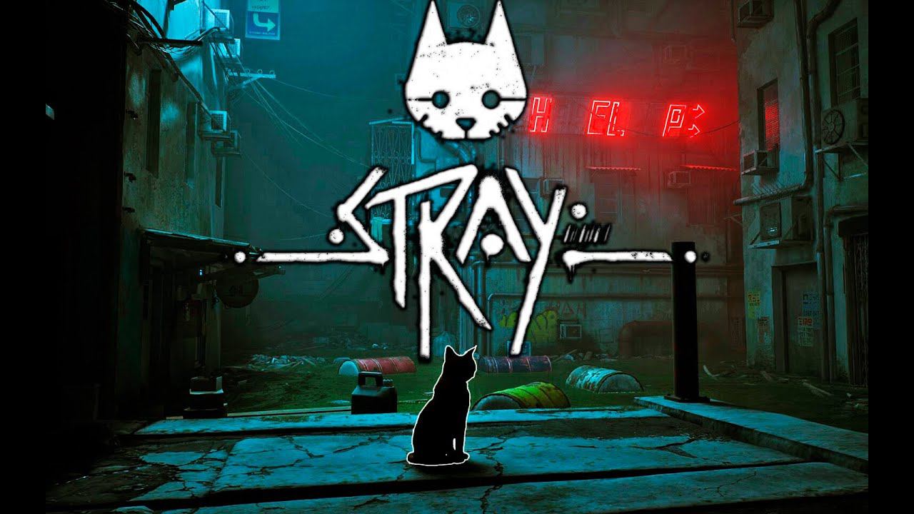 Stray (Кот в мире роботов) Киберкот 2077 Стрим