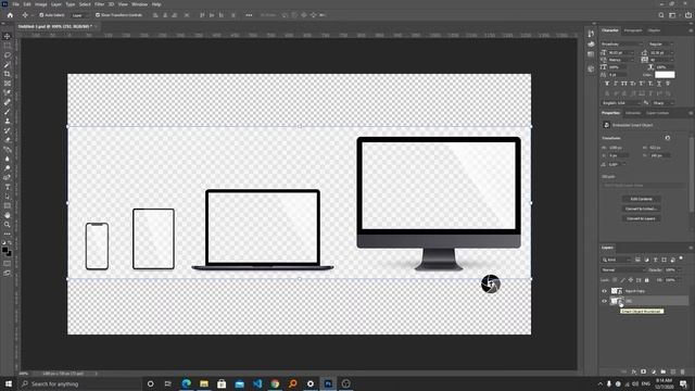 Crop Individual Layer in Photoshop 2020 | Crop Single image in Photoshop смотреть онлайн