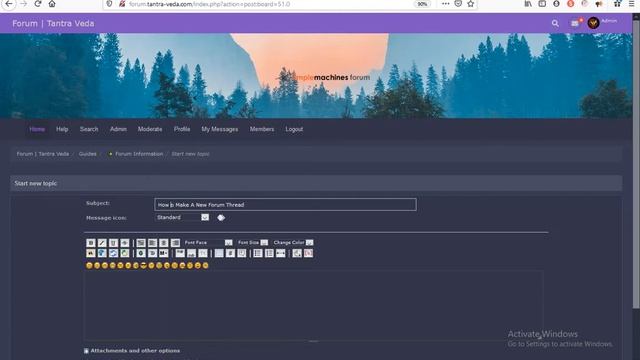 Tantra Veda Guide to Make a New Forum Thread смотреть онлайн