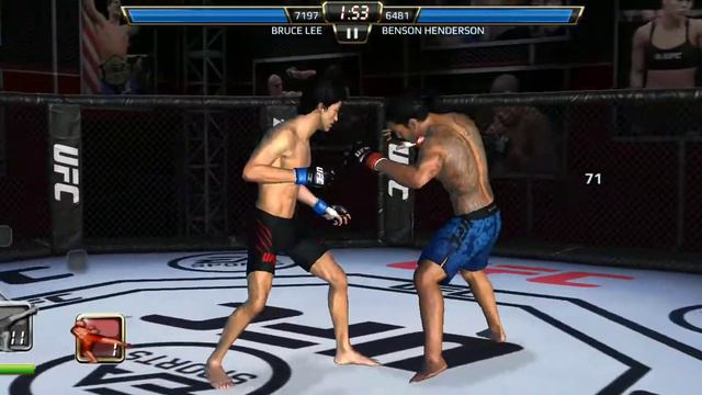 Peleas UFC Android Bruce Lee vs Benson henderson смотреть онлайн