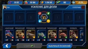 Усиленная РАПТОРАМИ Схватка - Jurassic World The Game #11.mp4