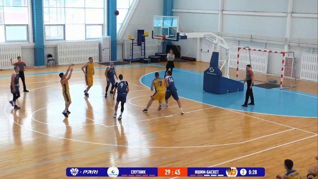 Спутник - Ишим-Баскет \ Лига Претенденты \ МЛБЛ Тюмень смотреть онлайн