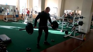 Подрыв штанги из паха рывковым хватом 120 кг
