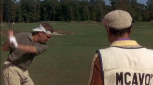 Кевин Костнер играет в гольф. Как достичь нужной кондиции — Жестяной кубок (1996)