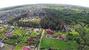 Дома из дома. 635 Коттедж Вороново Калужское видеопрезентация беспилотник