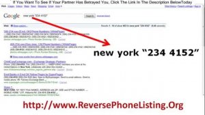 Reverse Address Lookup