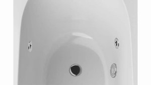Ванна гидромассажная 170х70 см AM.PM Spirit W72W-170-070W1D из санитарного акрила с гарантией 15 ле