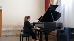 А.Цфасман. "Снежинки" Исполняет Домницкая Мария, ученица 5 класса, 13 лет. Исполнение в 4 руки.