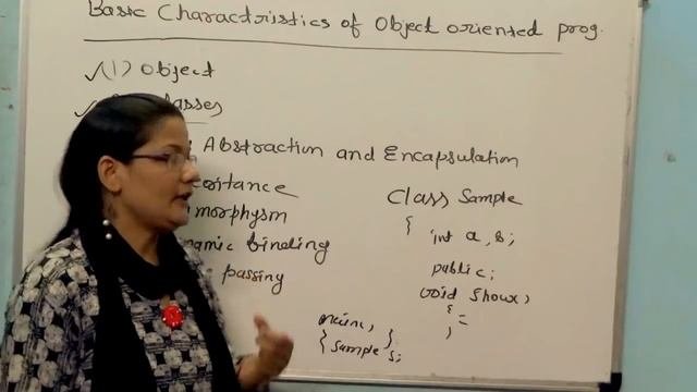 Basic Characteristics Of Object Oriented Programming Language (Lec-1)
