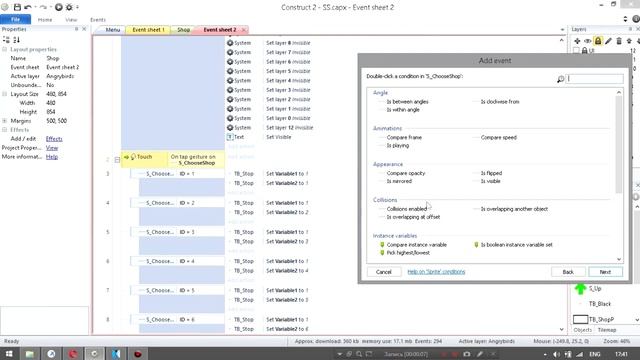 Уроки по Construct 2 №2. Делаем симулятор стримера на андроид. Магазин. смотреть онлайн