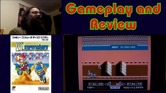 Vs. Excitebike for Famicom Disk System - TVGC Gameplay and Review смотреть онлайн