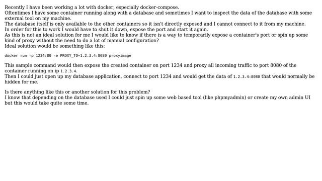DevOps & SysAdmins: Temporarily expose docker container смотреть онлайн