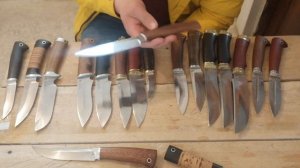 Ножи из стали ков95х18 и 65х13 в наличии