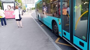 Автобус 301 маршрут МАЗ-203 38466 Супермаркет О'Кей