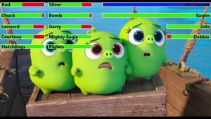 The Angry Birds Movie 2 (2019) Final Battle with healthbars 4/4 (Thanksgiving Day Special)