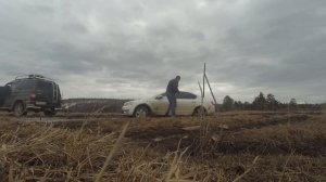 застрял в грязюке