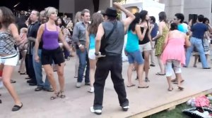 Funny Old Man Dancing to Salsa / Reggaeton Music