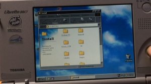 Toshiba Libretto 50ct обзор и включение