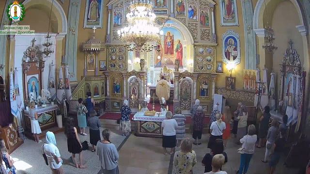 Божественна Літургія 10:00 05.08.2022 смотреть онлайн