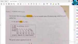 Informatic Practices | IP | Part 8B | Numpy Arrays | Python | Array Spliting | Hsplit() | Vsplit()