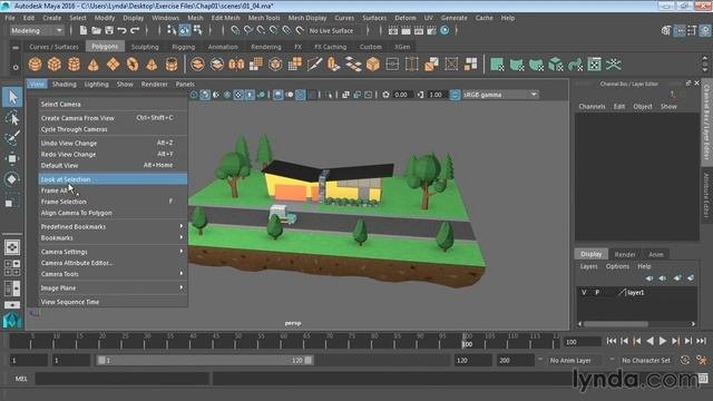 8. Навигация в Maya. Курс Maya для начинающих. Урок №8