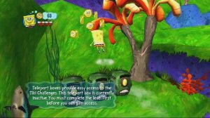 SpongeBob SquarePants: Truth or Square Walkthrough Part 1 (XBOX 360)