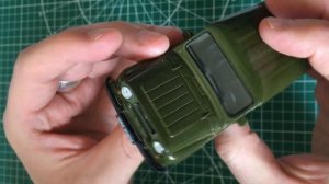 УАЗ 31514. Игрушечная модель фирмы Welly.