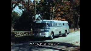 1953 GREYHOUND BUS LINES PROMOTIONAL FILM   "AMERICA FOR ME"  45284