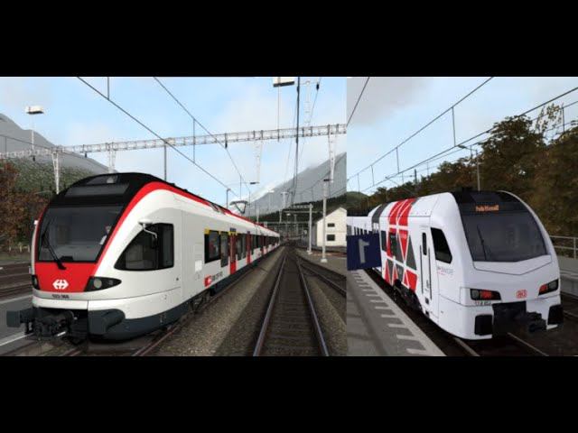 Train simulator classic штадлер (Stadler FLIRT) смотреть онлайн