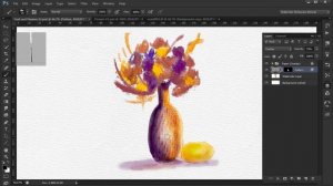 Digital Watercolor Painting in Photoshop:  Patterns & Textures