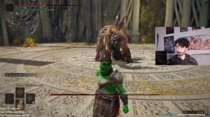 Beating Elden Ring Only Using GIANT CRUSHER HEAVY ATTACK!