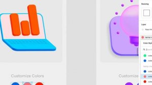 Glaze - Customizable 3D Icons