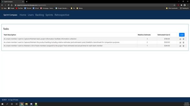Sprint Compass - A Cup Of Java смотреть онлайн