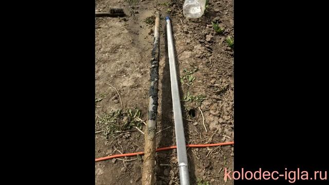 Абиссинский колодец, ремонт скважины по замене фильтра-иглы..mp4